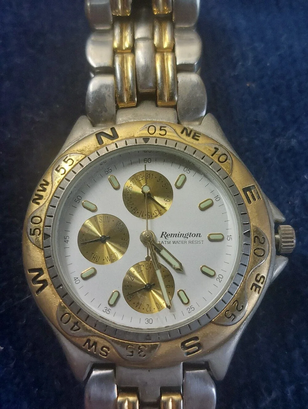 Men's Watch Lot of 4 - Remington, Lugart, Montres Carlo & Japan Movt (As-Is)